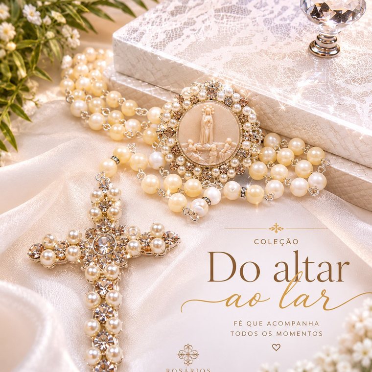terço da coleção Do Altar ao Lar